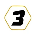 3 Retro Football logo
