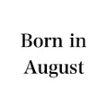 Born in August logo