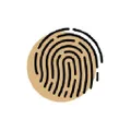 God's fingerprints Logo