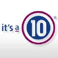 It's a 10 Haircare logo
