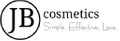 JB Cosmetics. Simple. Effective. Love. logo
