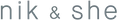 Nik and She logo