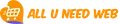All U Need Web logo