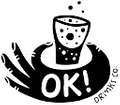 OK! KOMBUCHA logo
