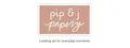 Pip & J Papery logo