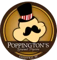 Poppington's Gourmet Popcorn logo
