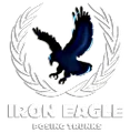 Iron Eagle Posing Trunks logo