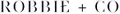 ROBBIE + CO. logo
