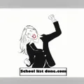 schoollistdone. logo
