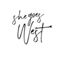 She Goes West logo
