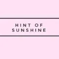 Hint of Sunshine logo