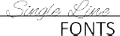 Single Line Fonts logo