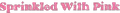 Sprinkled With Pink logo