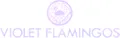 Violet Flamingos Logo