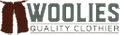 Woolies Quality Clothiers logo