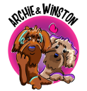 ARCHIE AND WINSTON DOG GOODS logo