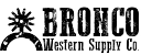 Bronco Western Supply Co. logo