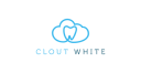Clout White logo