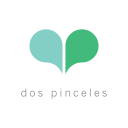 dos pinceles logo