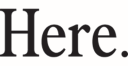 Here. logo