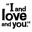 I and love and you Logo