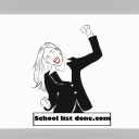 schoollistdone. Logo