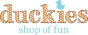 Duckies Shop of Fun logo