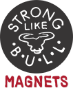 Strong Like Bull Magnets Logo