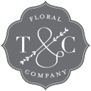 T & C Floral logo