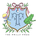 The Frilly Frog logo